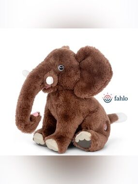 Fahlo The Expedition Plush Elephant Toy euc